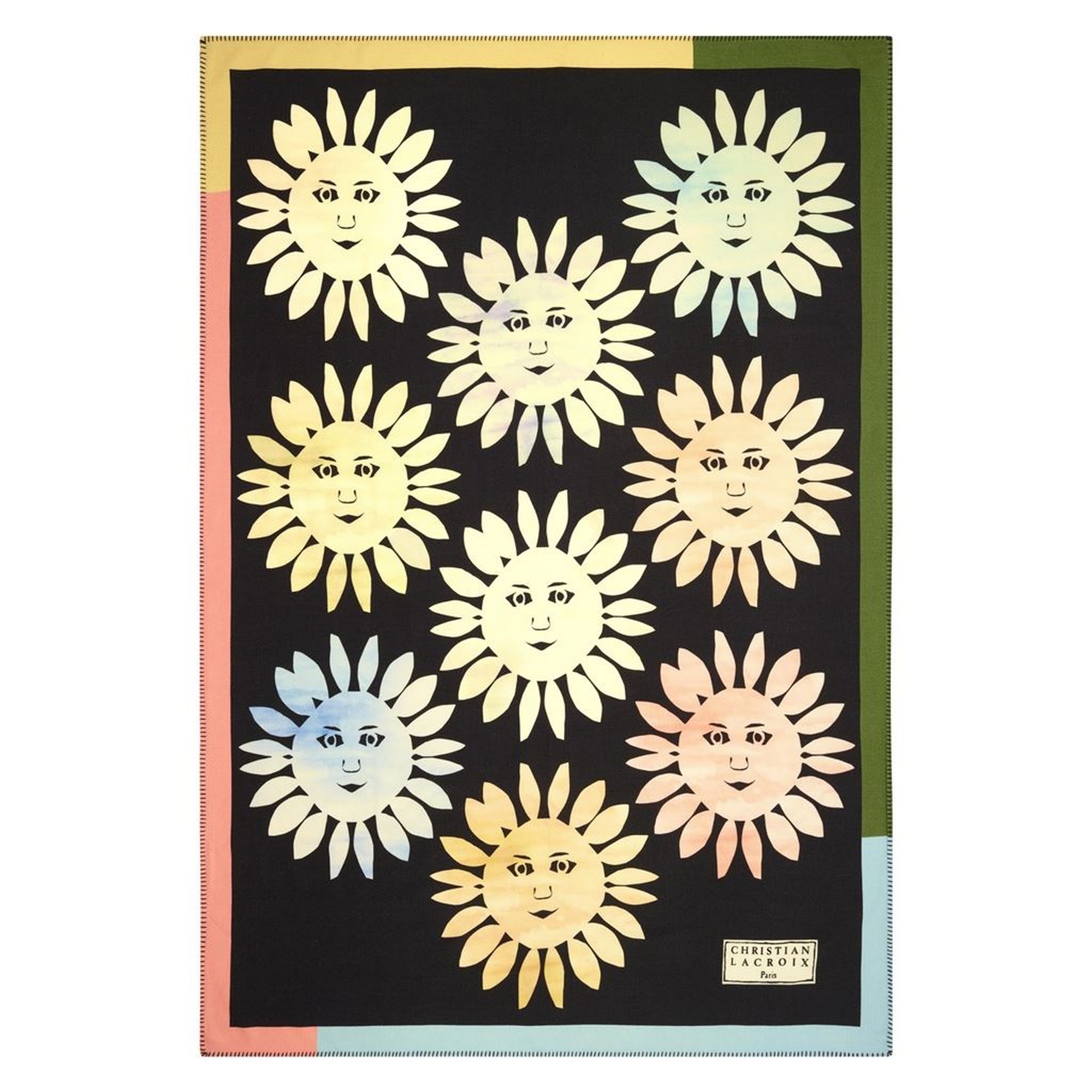 Hello Sunshine Throw By Christian Lacroix In Jais